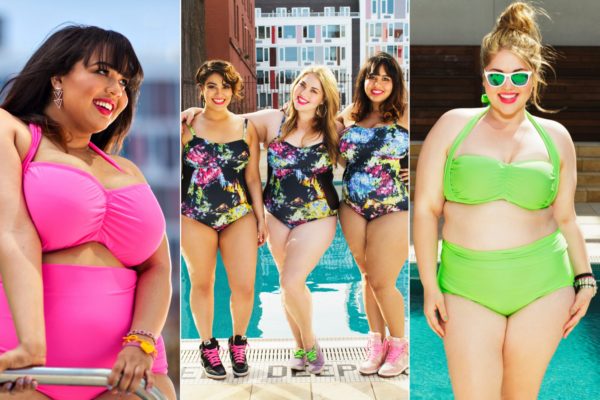 Gabifresh, famosa bloguera estadounidense que popularizó el fatkini el año pasado. Esto creó un fenómeno viral en los últimos meses del mismo. Las mujeres subieron sus fotos en bikini sin complejos. Foto: Gabifresh