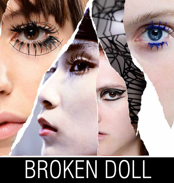 BROKEN DOLL collage