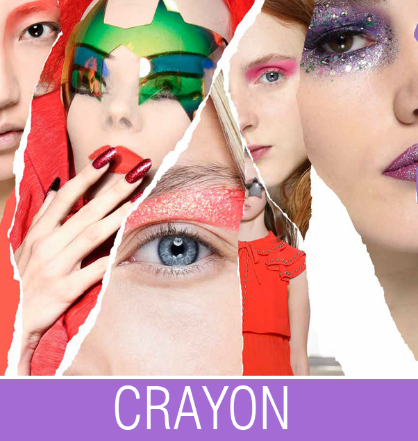 crayon collage