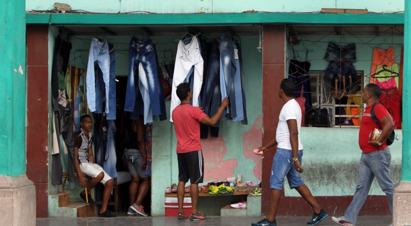 Cuba ropa importada 